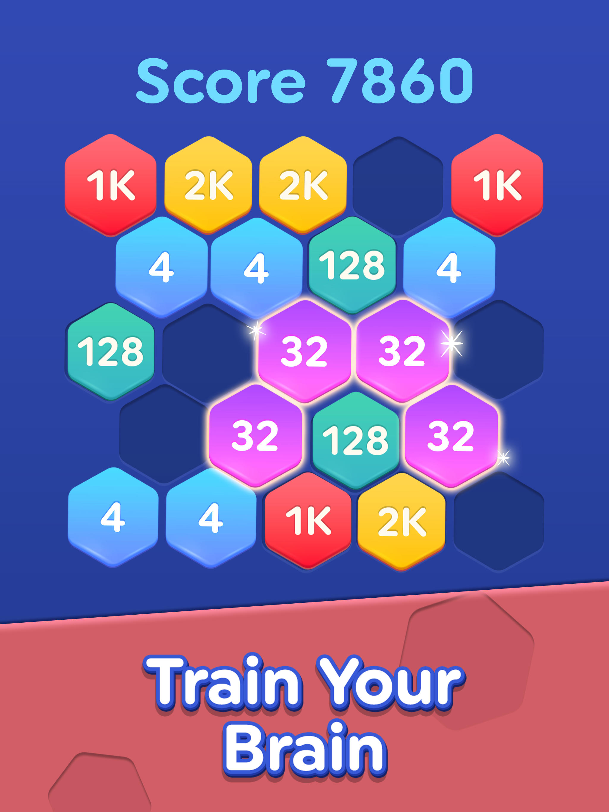 Скриншот игры Merge Number 2048
