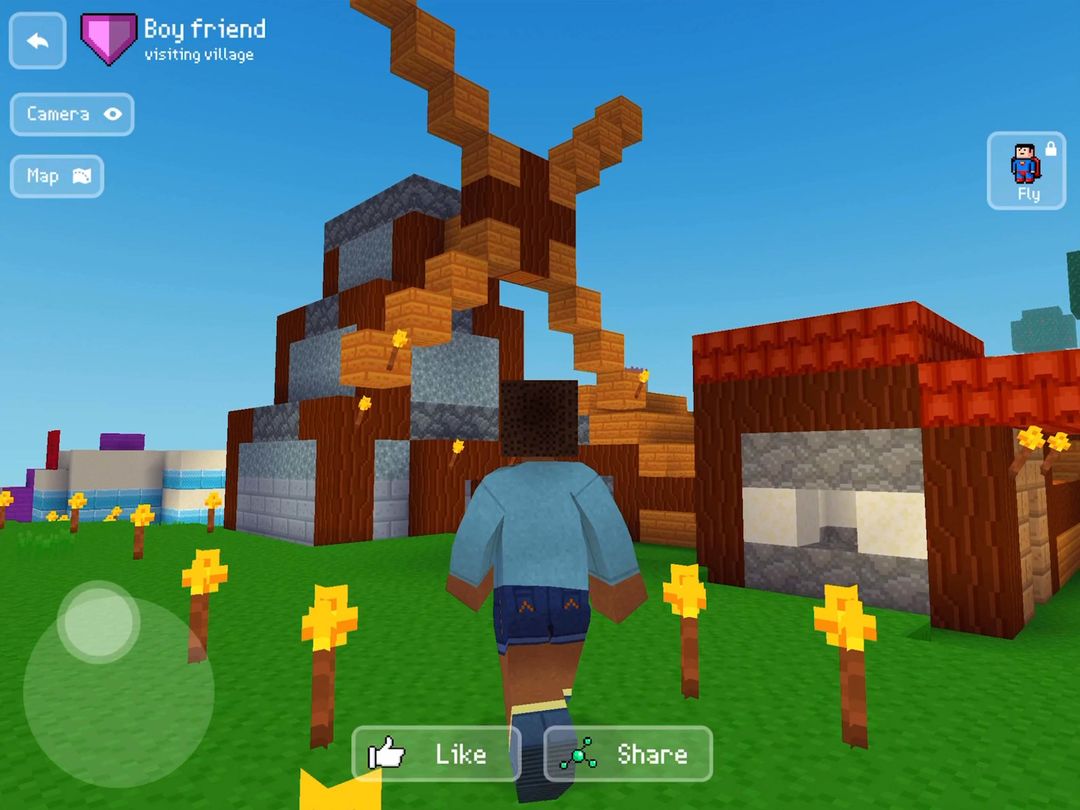 Block Craft 3D: 무료 시뮬레이터 게임 스크린 샷