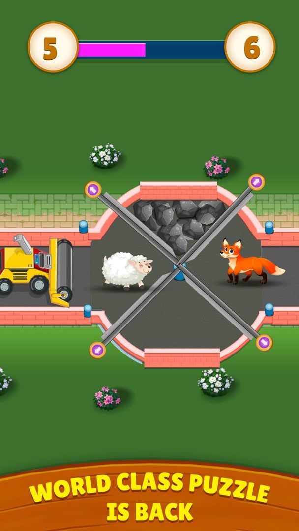 Screenshot of Farm Rescue Town -Pull the pin