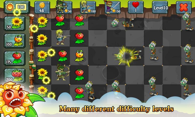 Angry Plants Fruits screenshot game