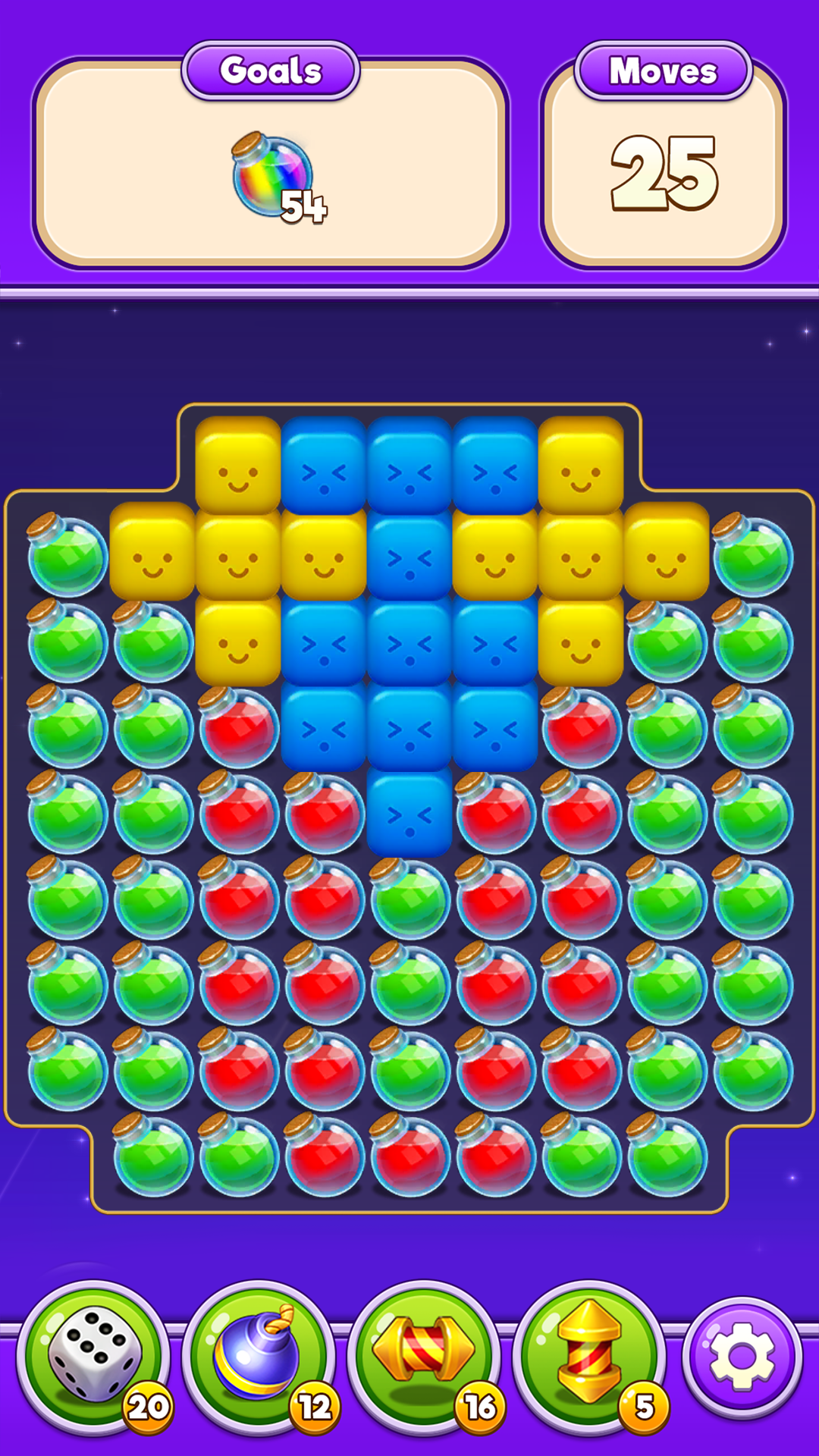 Скриншот игры Match Puzzle Blast