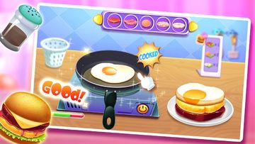 Yummy Hamburger Cooking Game Game Screenshot
