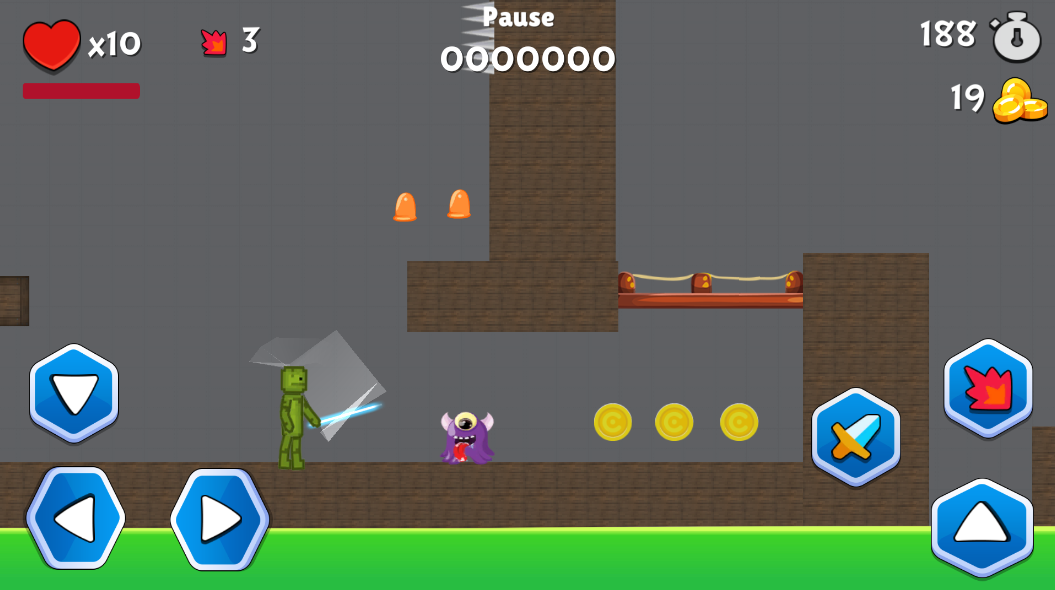 Melon Playground Collect coins Game Screenshot