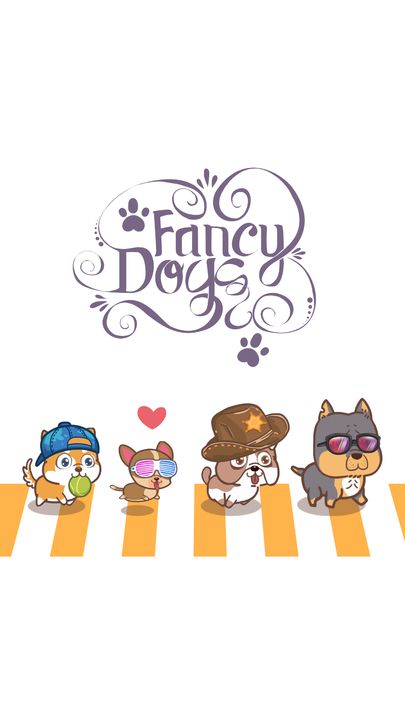 Fancy Dogs - Puppy Care Game Game Screenshot