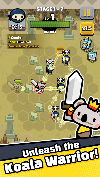 Combo Koala ภาพหน้าจอเกม