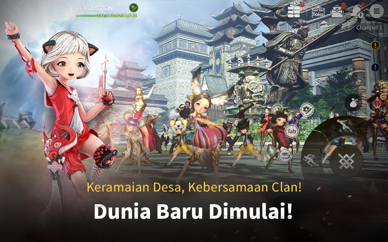 Cuplikan Layar Game Blade&Soul Revolution