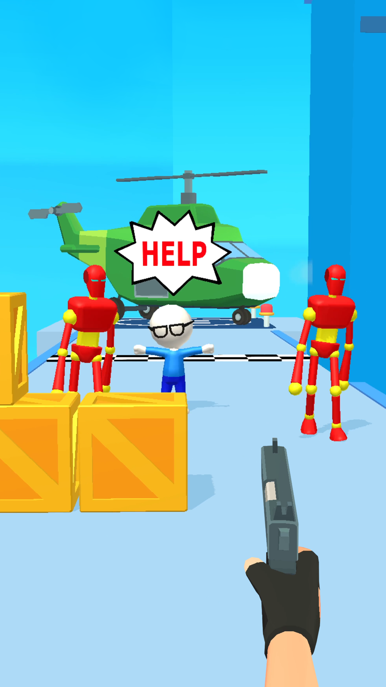 ガンマスター3D：撃ち落とせ ゲームのスクリーンショット