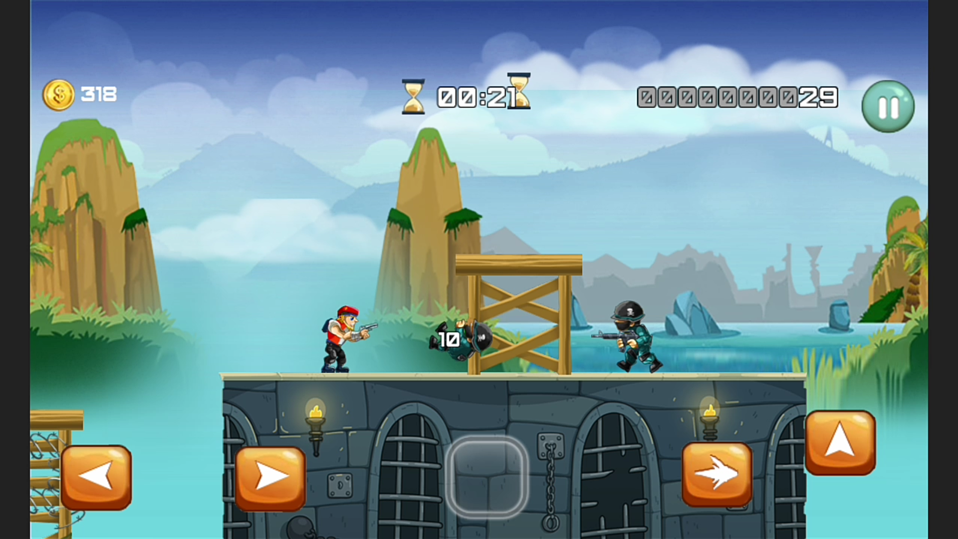 Metal Terror Soldier Game Screenshot