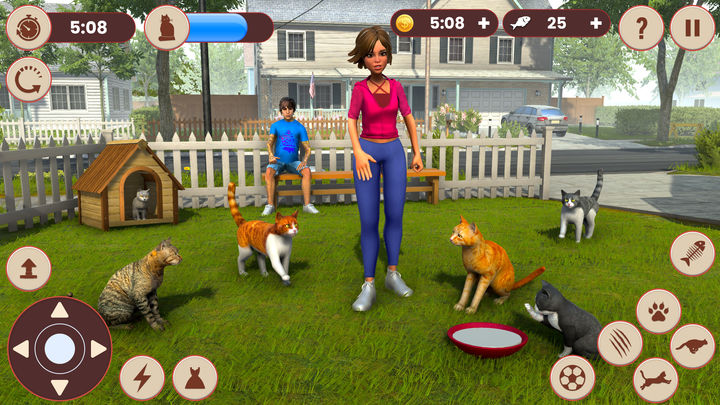 Jogos de gato simulador de gato gatinho versão móvel andróide iOS apk  baixar gratuitamente-TapTap