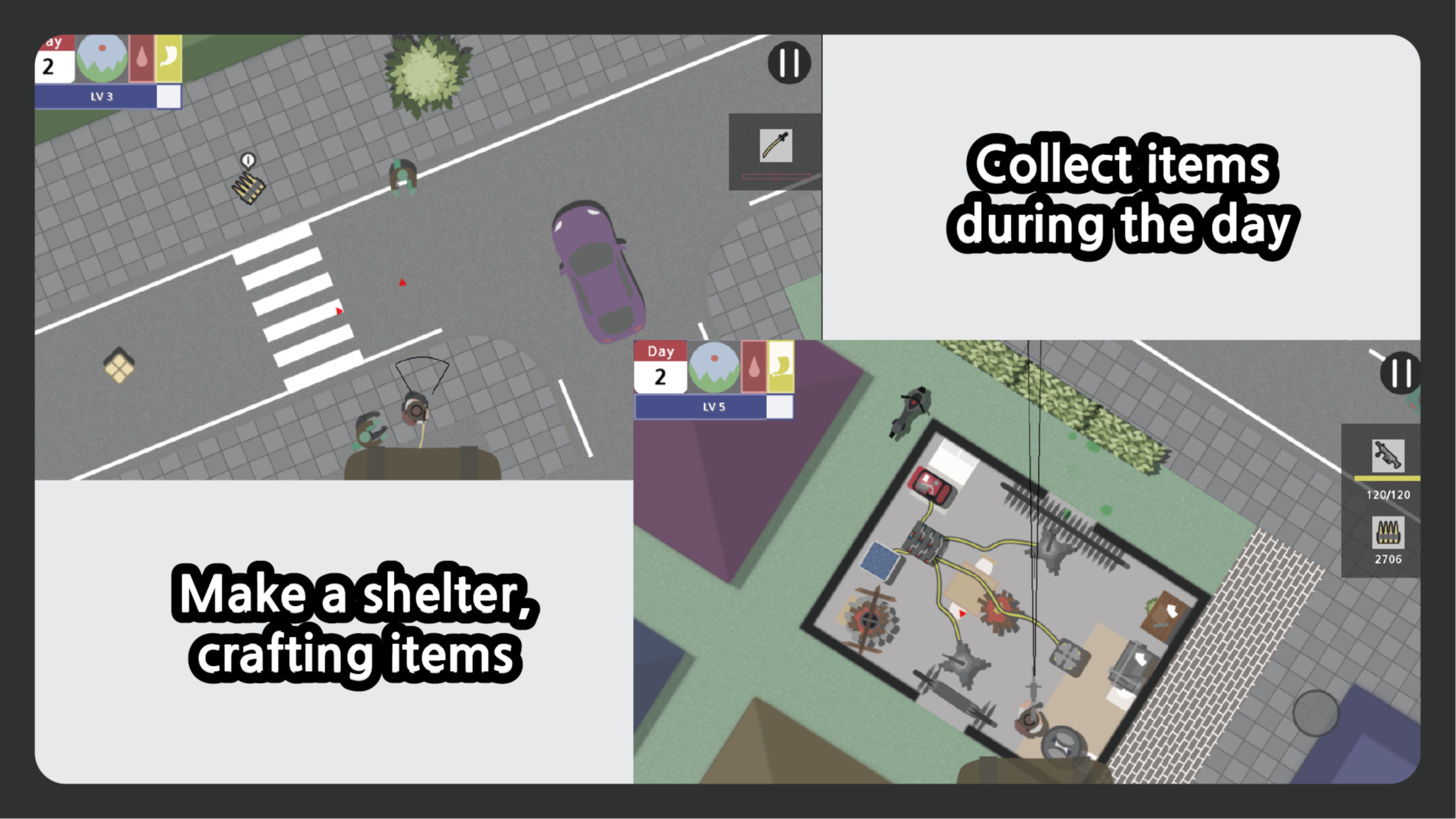 Dead Town - Zombie survival Game Screenshot