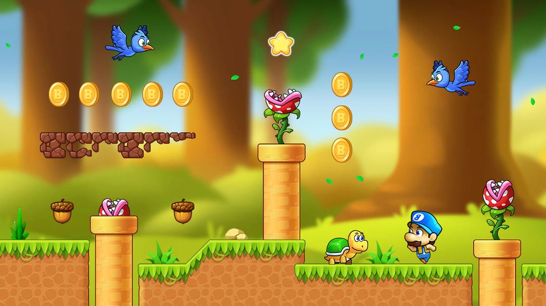 Screenshot of Super Bobby's World - Free Run Game