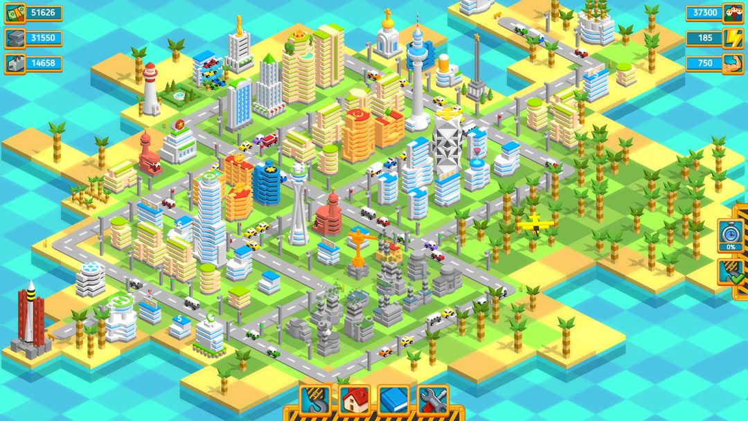 Tap Tap: Idle City Builder Sim 게임 스크린 샷