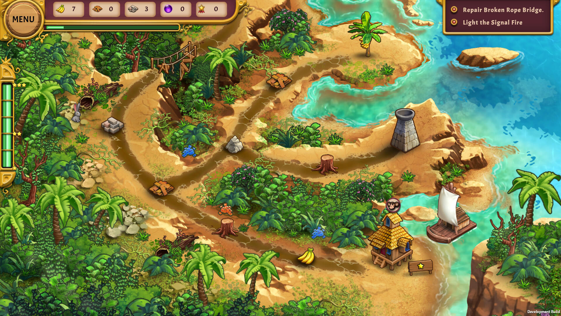 Chimp Quest: Spirit Isle ภาพหน้าจอเกม