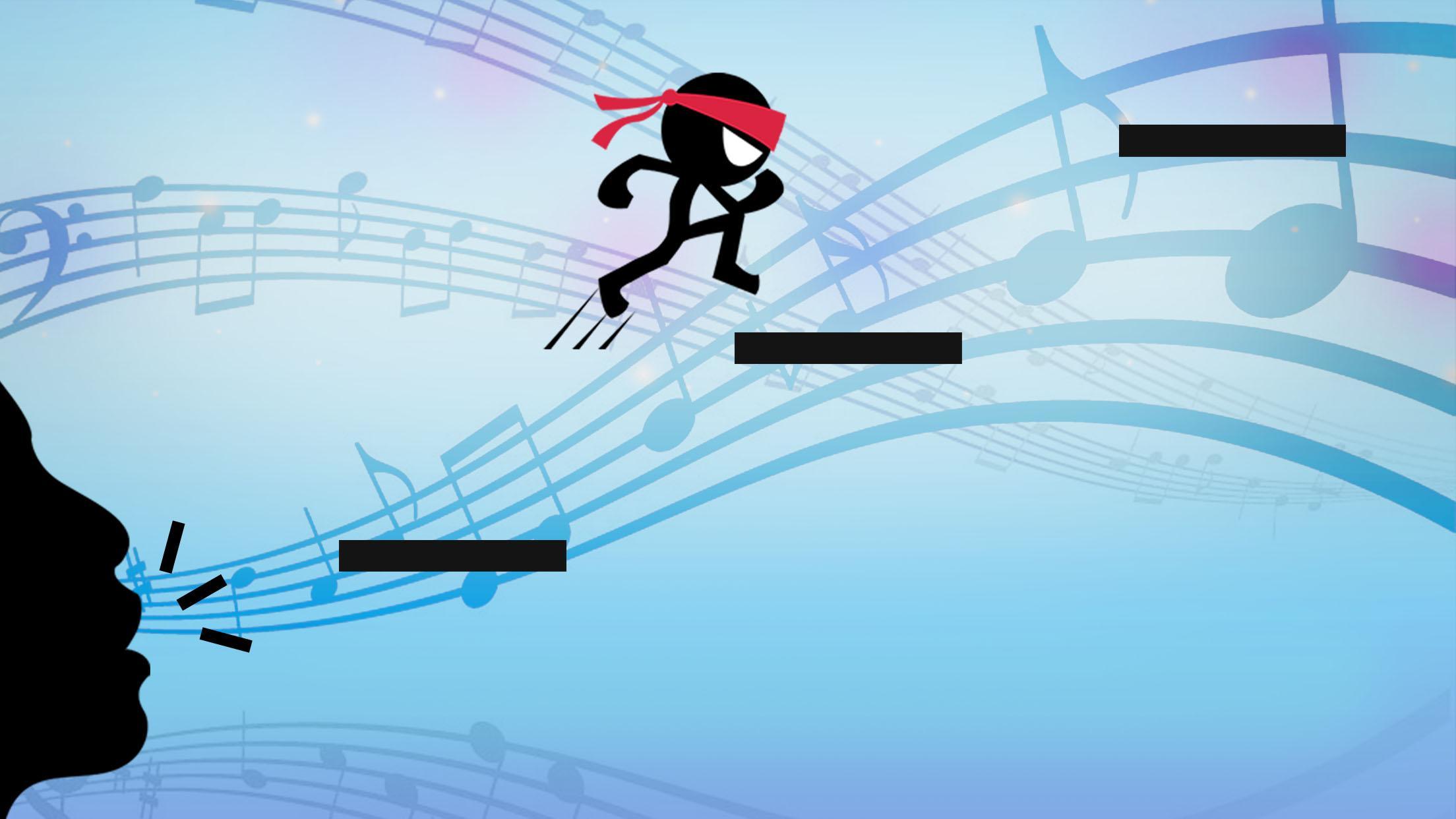 Scream Go Stickman Game Screenshot