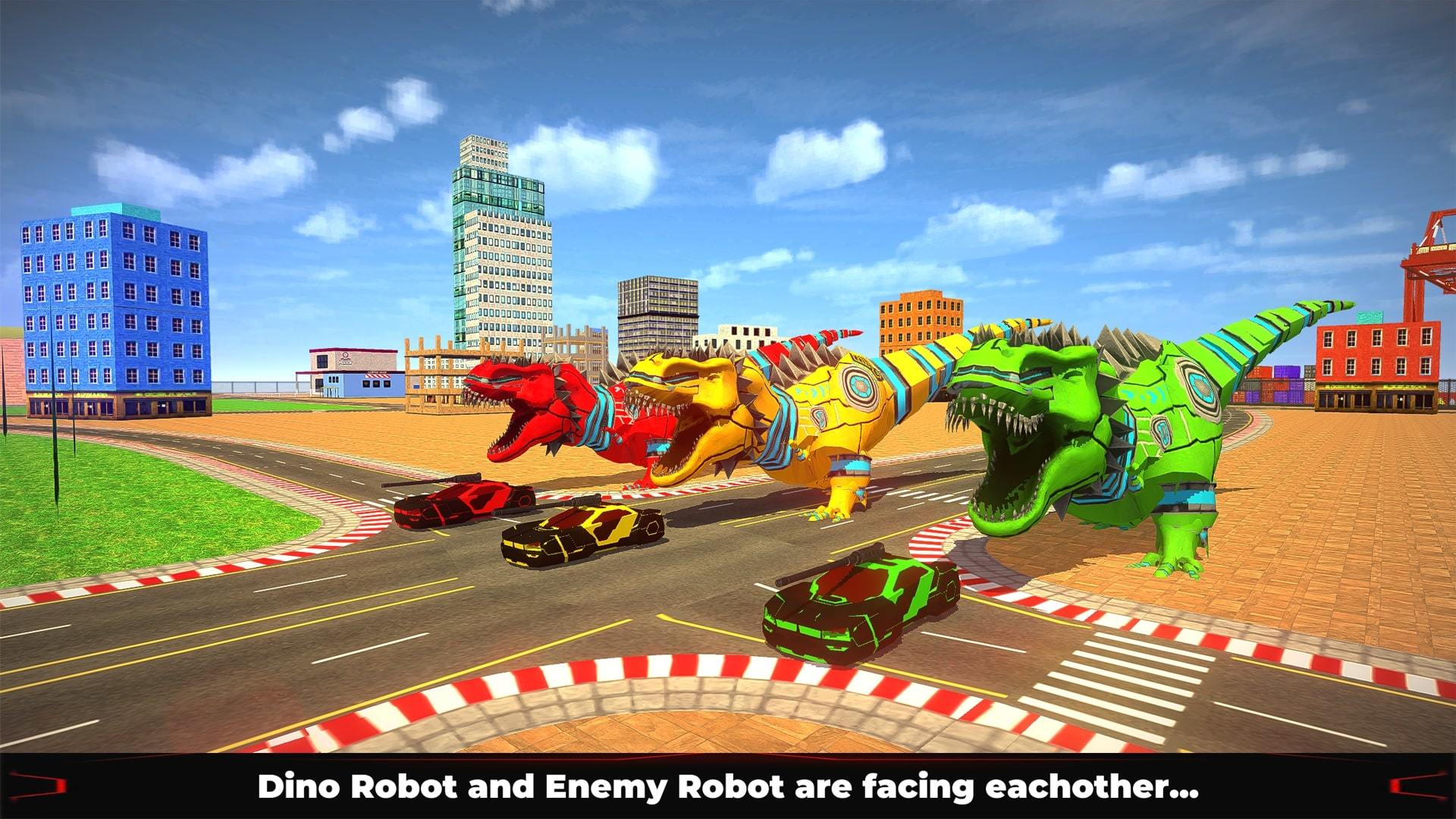 Jogos de transformação do robô Dino versão móvel andróide iOS apk