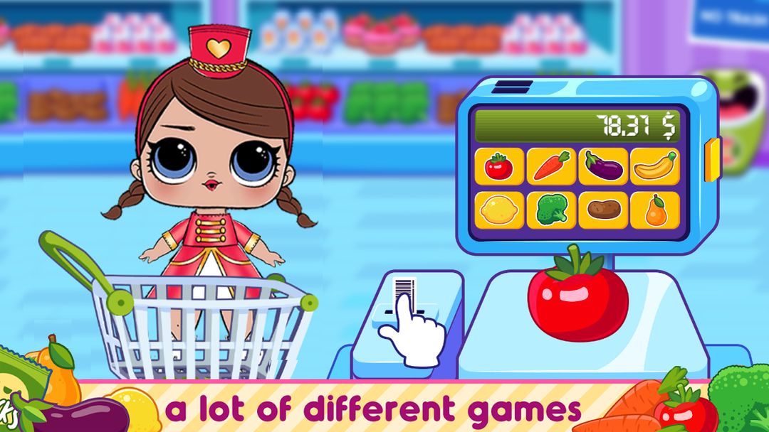 L.O.L Surprise Supermarket 2 게임 스크린 샷