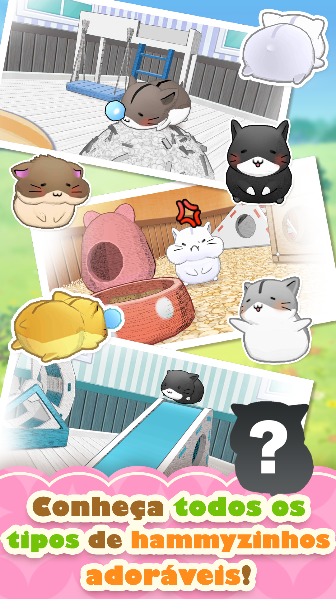 Captura de Tela do Jogo Hamster Life match and home
