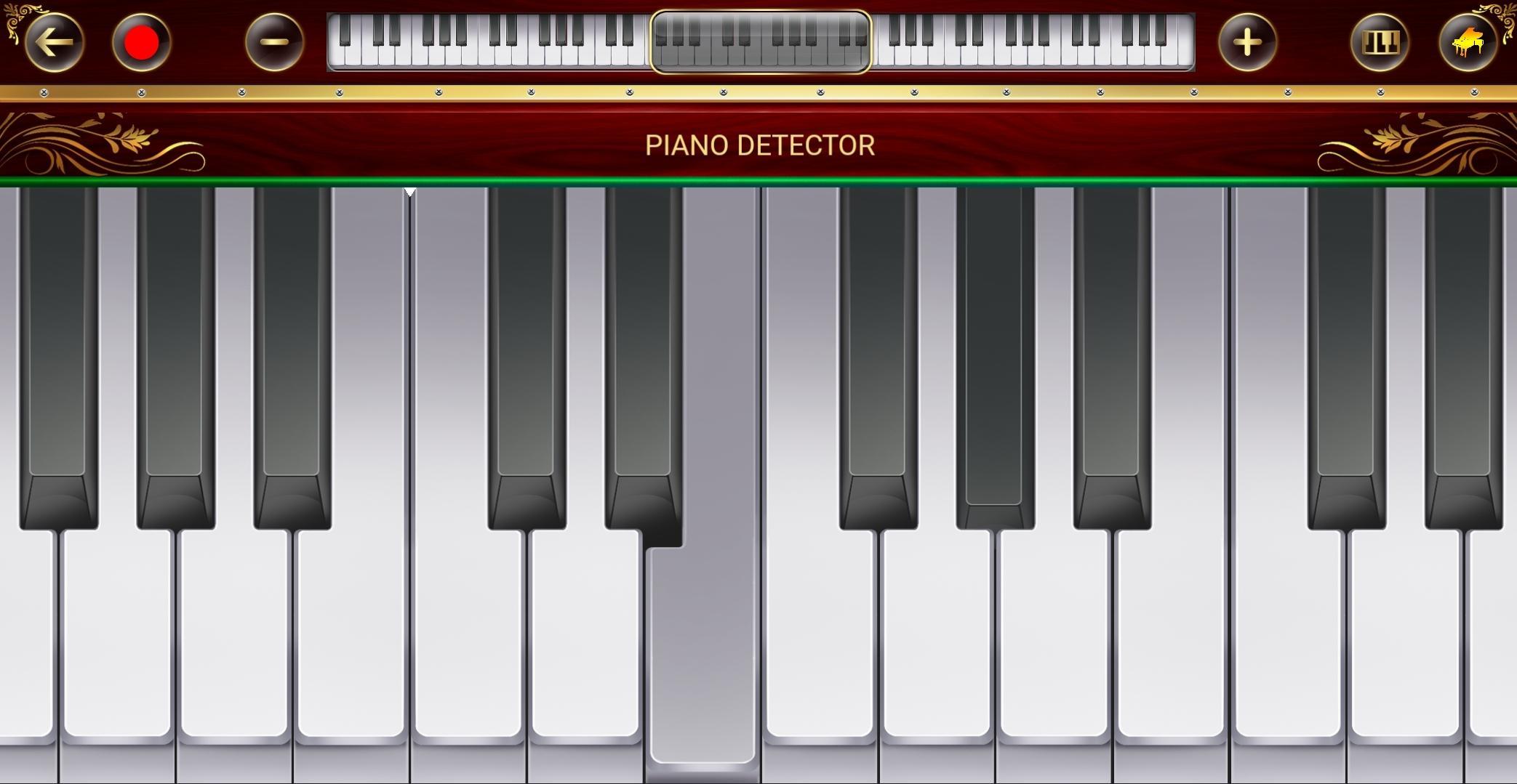 Piano Detector: Virtual Piano Game Screenshot