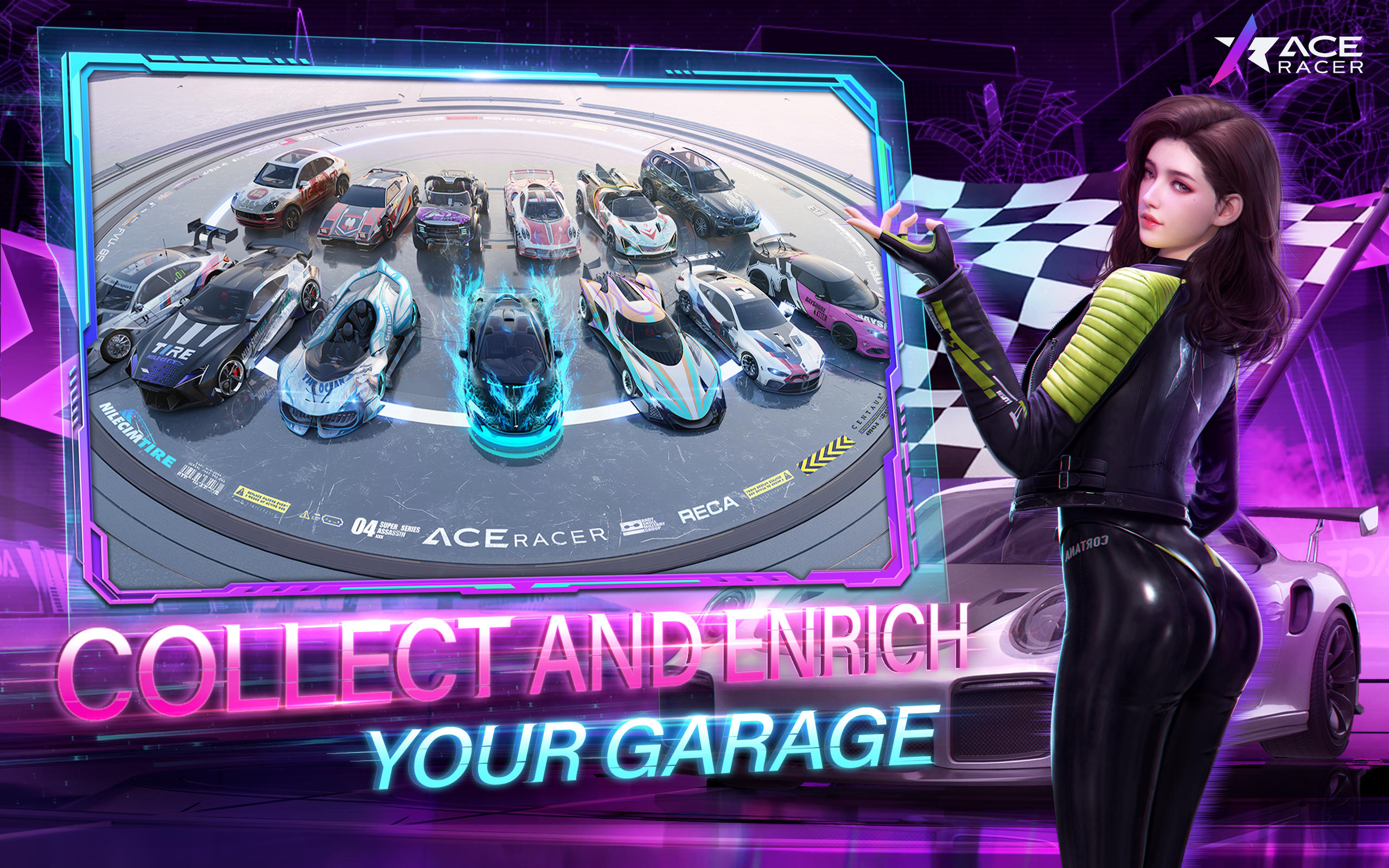 Ace Racer ภาพหน้าจอเกม