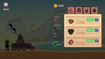 Catapult Wars Game Screenshot