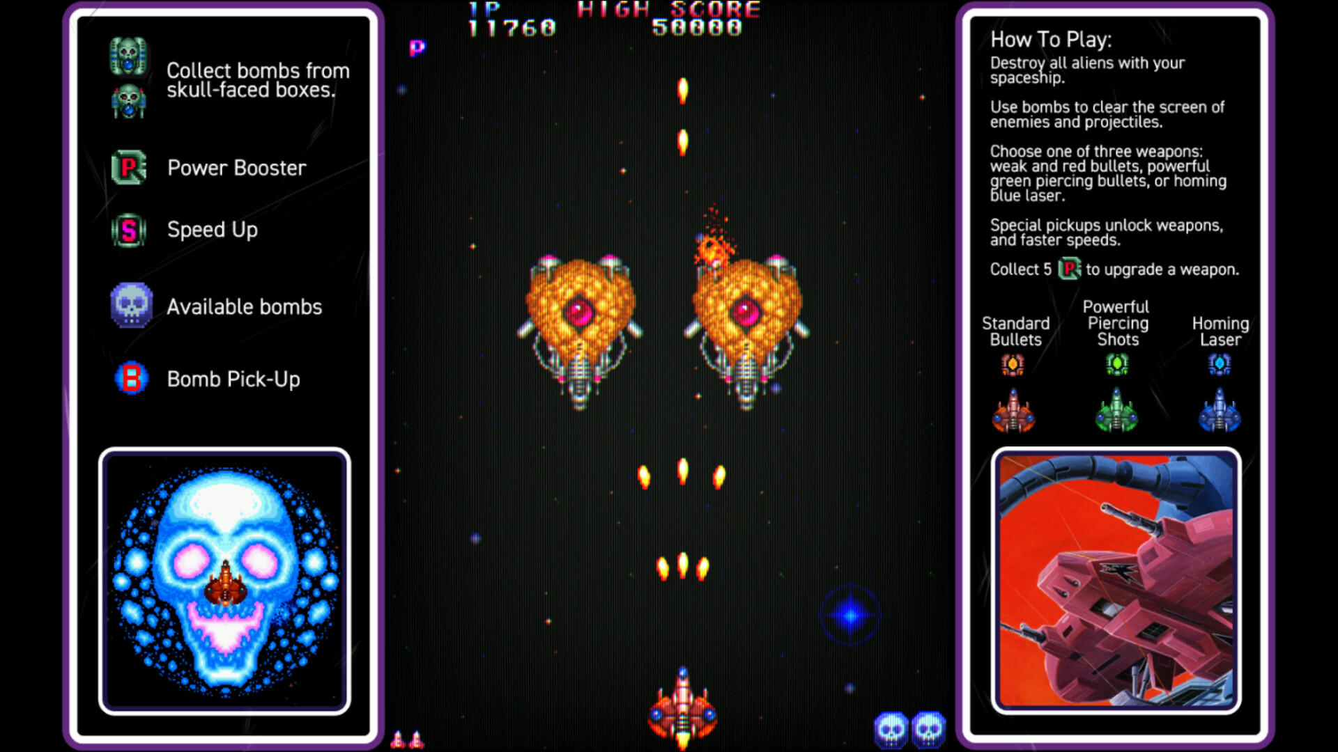 Truxton Game Screenshot