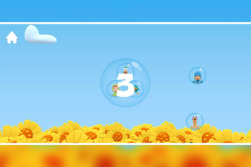 Pocoyo's Numbers game: 1, 2, 3 Game Screenshot
