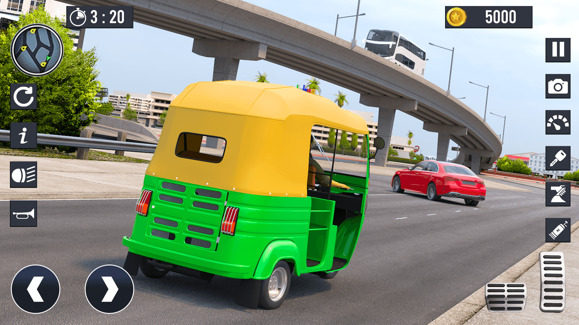 Screenshot 5 of Rickshaw Driver Tuk Tuk Game 