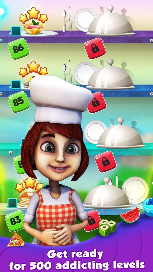 Screenshot of Chef Story: Free Match 3 Games