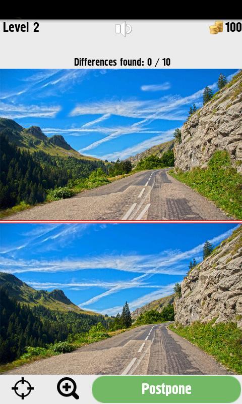 Find Differences Game Screenshot