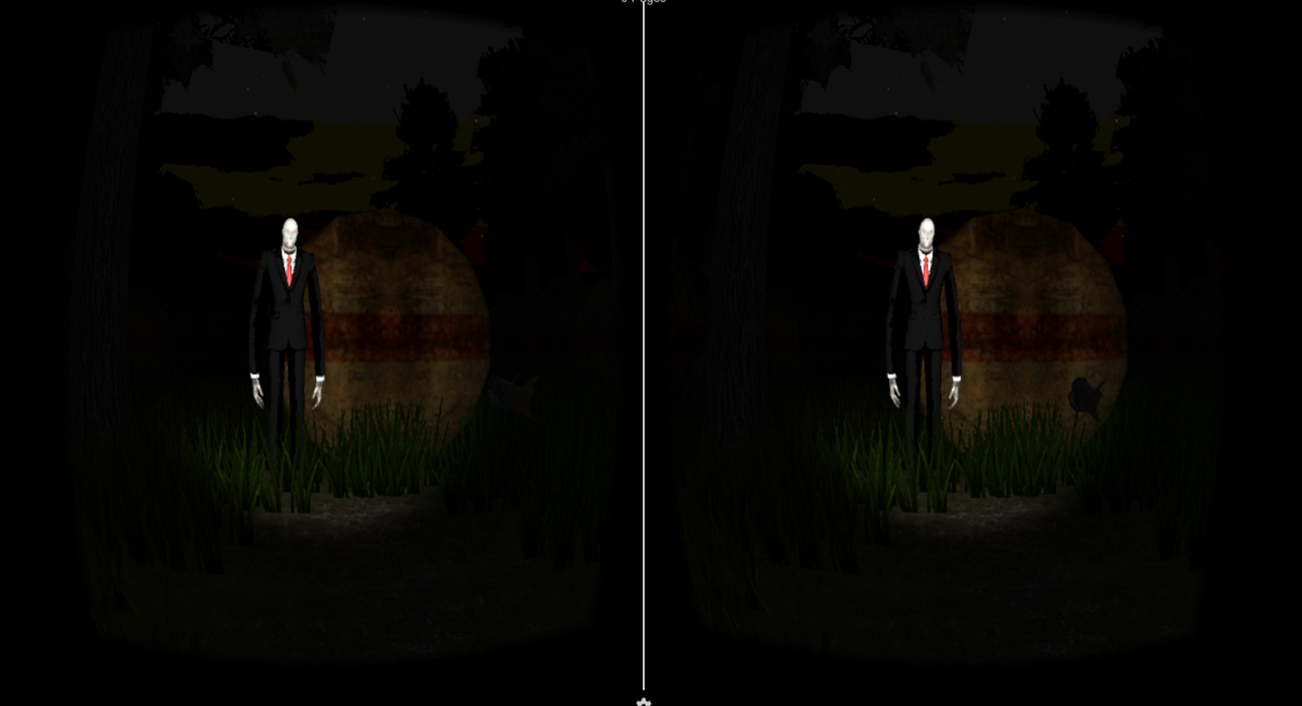 Slender - VR Cardboard Game Screenshot