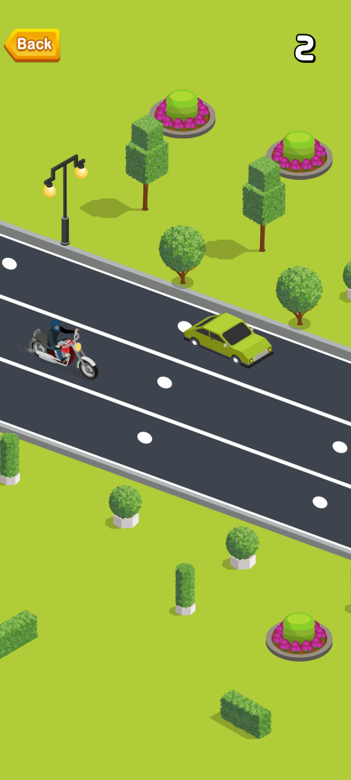 Screenshot 1 of Bike Car Speed Racing