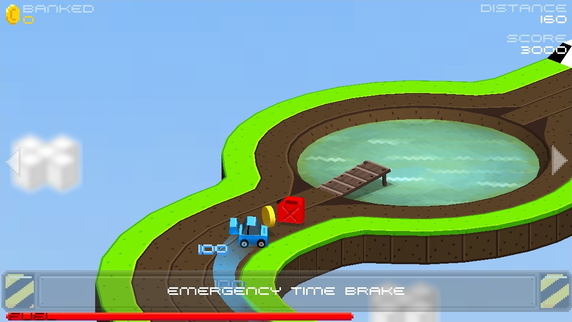Cubed Rally Redline Game Screenshot