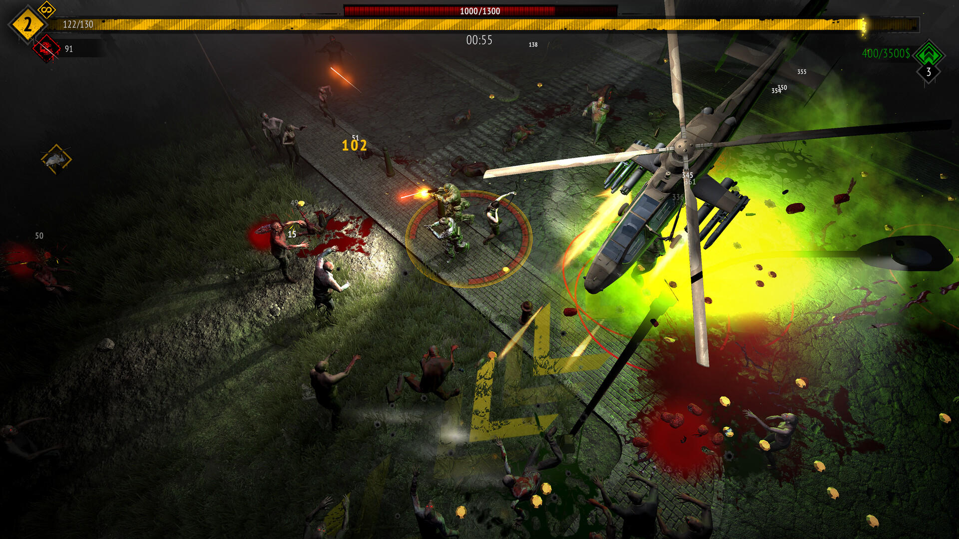 Yet Another Zombie Survivors screenshot game