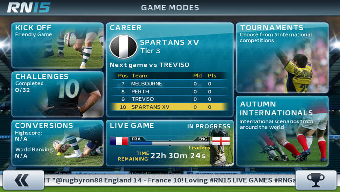Rugby Nations 15 screenshot game