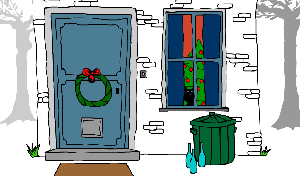 Cuplikan Layar Game Where is cat?