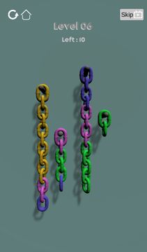 Rainbow Chain Puzzle Game Screenshot