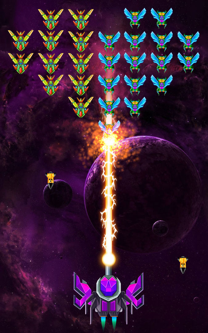 Galaxy Attack: Shooting Game ภาพหน้าจอเกม