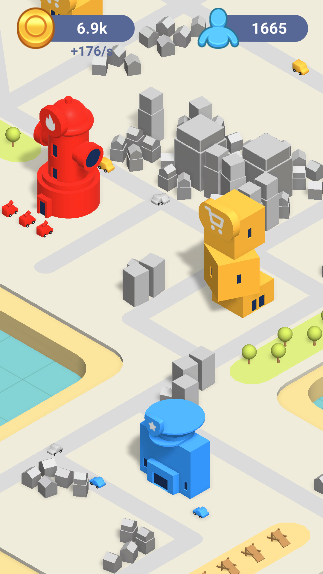 Cozy City Game Screenshot