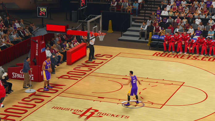 Screenshot of Pro 2016 Basketball