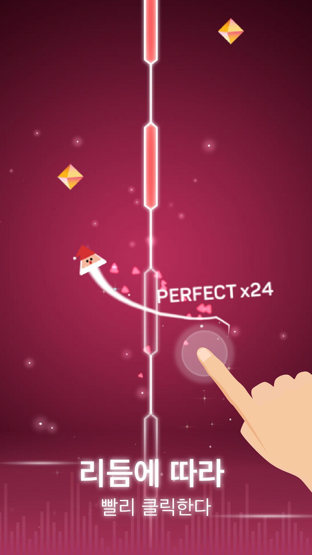 점과박자 - 손의 속도 테스트 (Dot n Beat) 게임 스크린샷