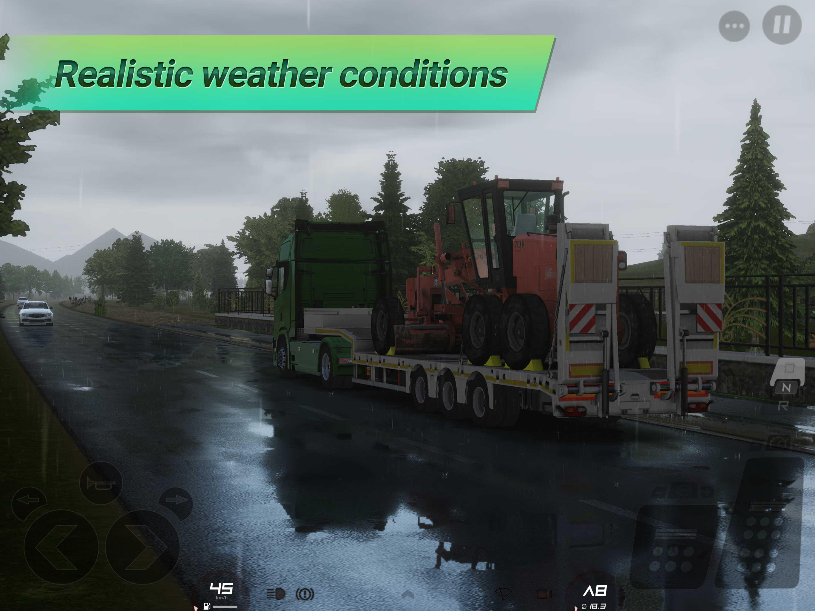 Truckers of Europe 3 Game Screenshot