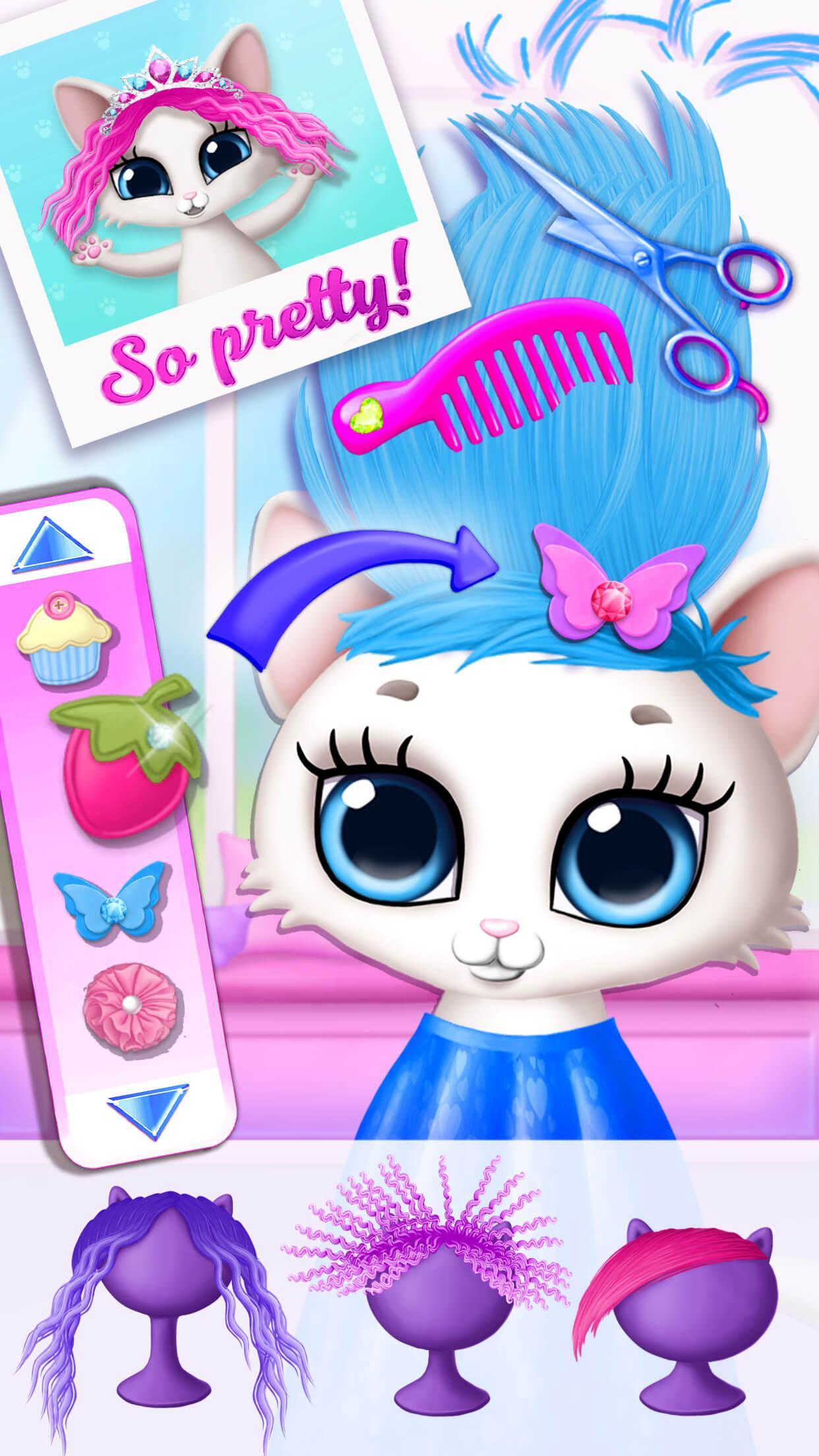 Kitty Meow Meow - My Cute Cat Day Care & Fun ゲームのスクリーンショット