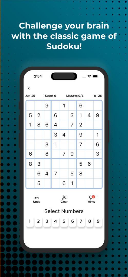Sudoku: Classic Puzzle Games! screenshot game