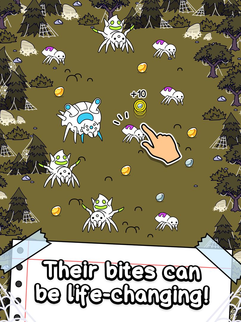 Spider Evolution: Idle Game screenshot game
