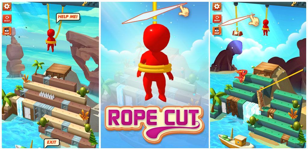 Banner of Rope Cut - Rescue Hero 10.8