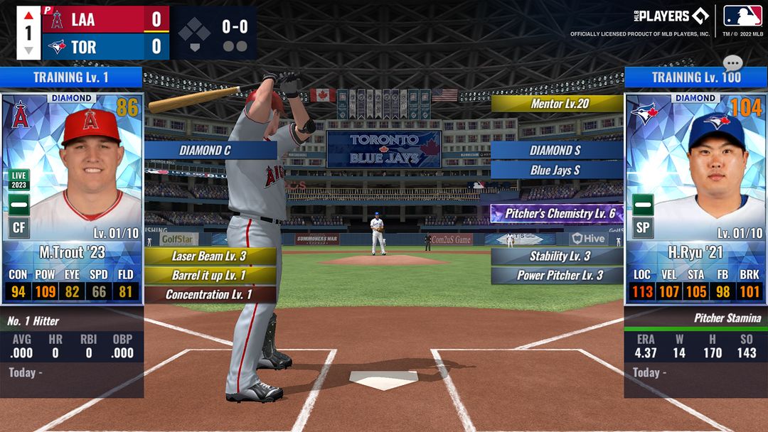 Screenshot of MLB 9 Innings 23