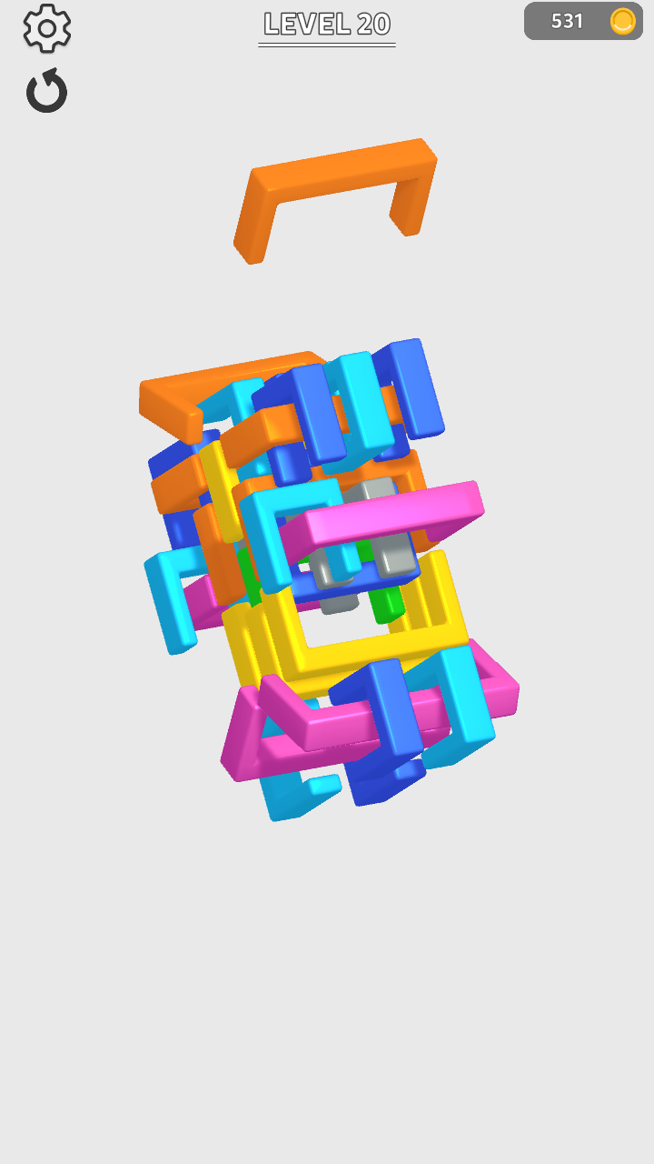 Screenshot of U Shape Puzzle