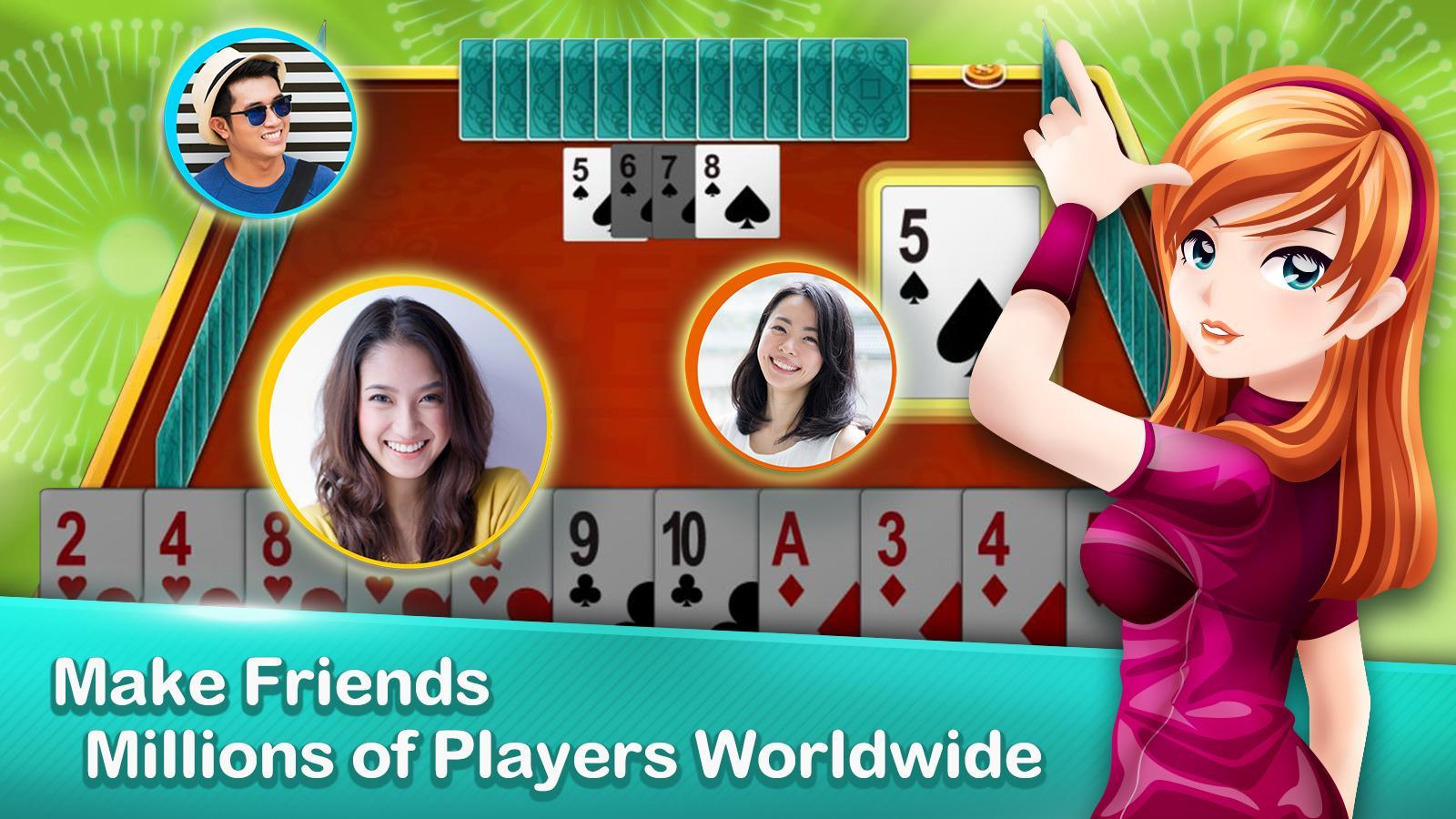 Screenshot of 排七 神來也接龍 (Sevens,Fan Tan, Domi