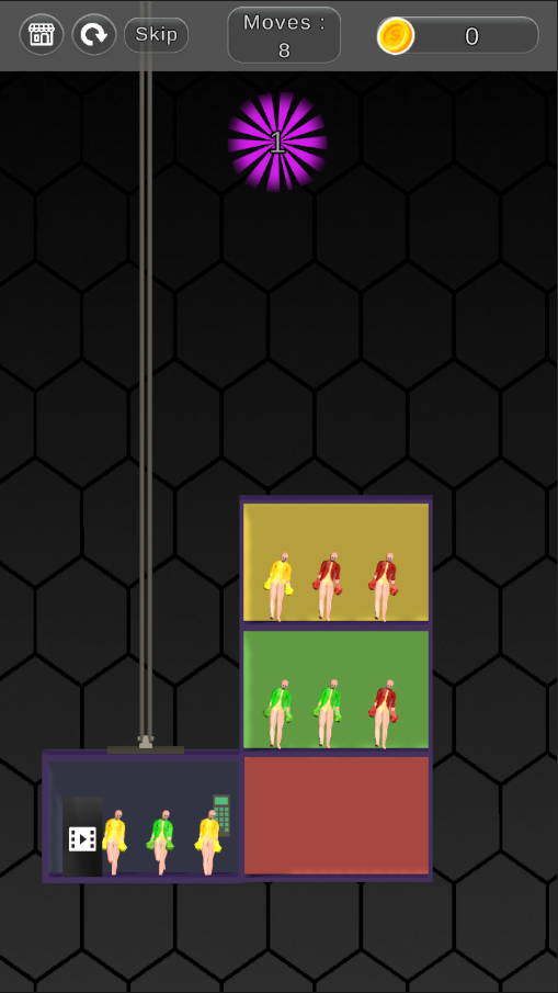 Screenshot of Ragdoll Elevator Sorter
