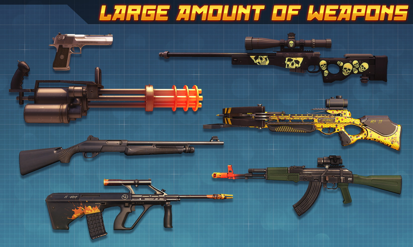 Captura de Tela do Jogo Contra City - Online Shooter (3D FPS)